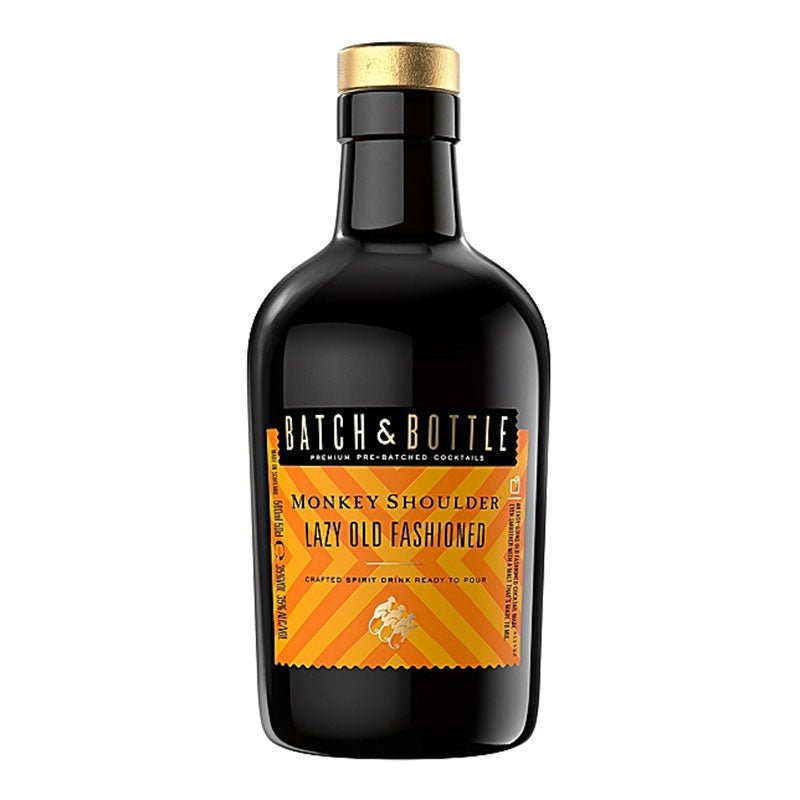 Batch & Bottle Monkey Shoulder Lazy Old Fashioned Cocktails 375ml
