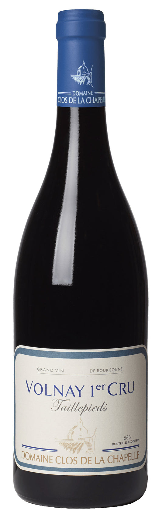 Domaine Clos de la Chapelle Volnay Taillepieds Premier Cru 2022  Front Bottle Shot