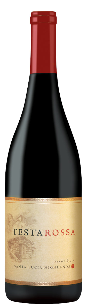 Testarossa Santa Lucia Highlands Pinot Noir 2022  Front Bottle Shot