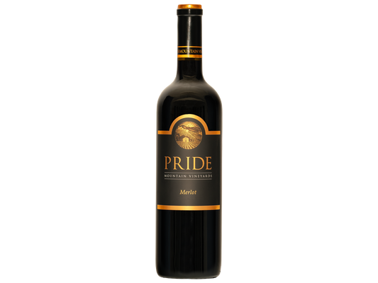 Pride Mountain Vineyards Merlot 2022  Front Bottle Shot