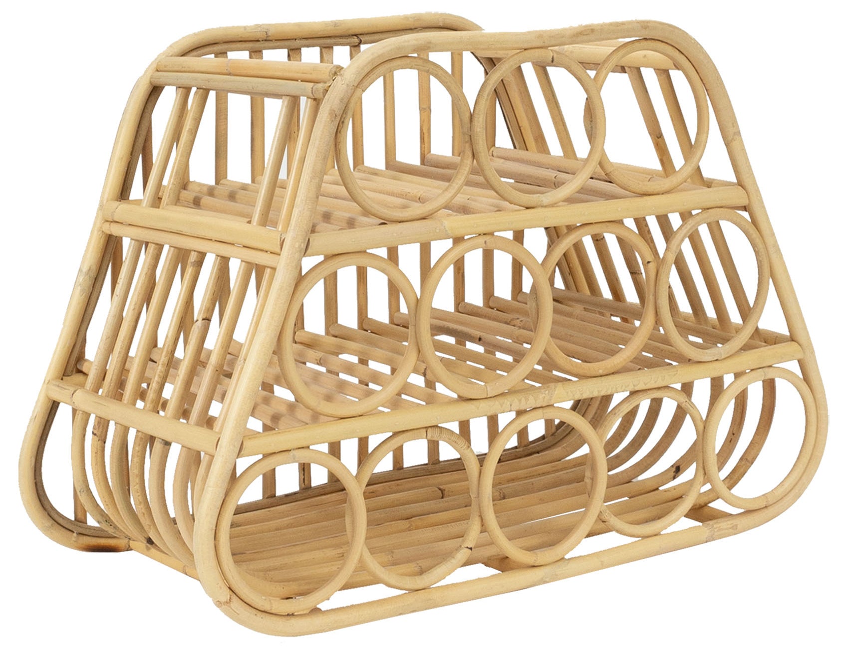 Lombok Wine Rack by Texxture