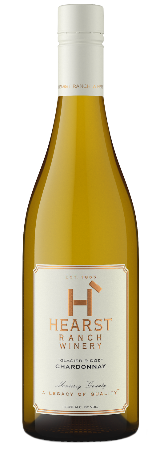 Hearst Ranch Glacier Ridge Chardonnay 2023  Front Bottle Shot