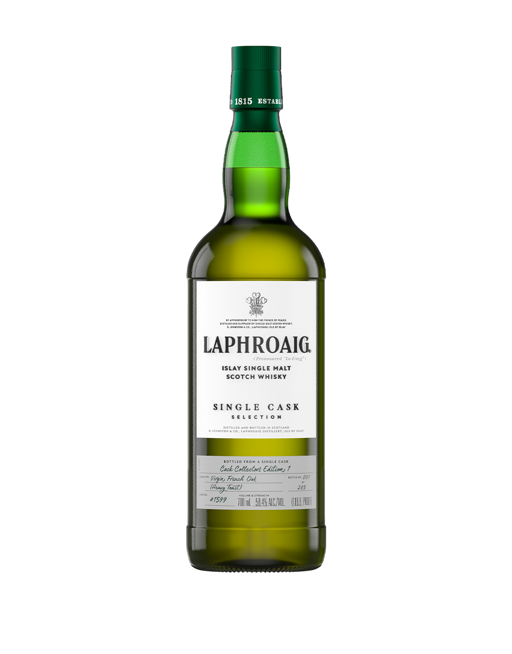 LAPHROAIG 2014 VIRGIN FRENCH OAK SINGLE CASK S0B11 700 ML