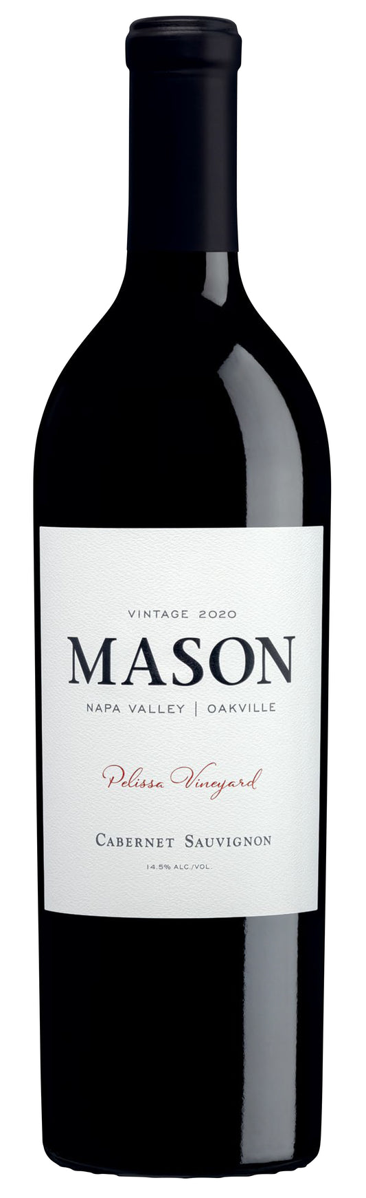 Mason Pelissa Vineyard Cabernet Sauvignon 2020  Front Bottle Shot