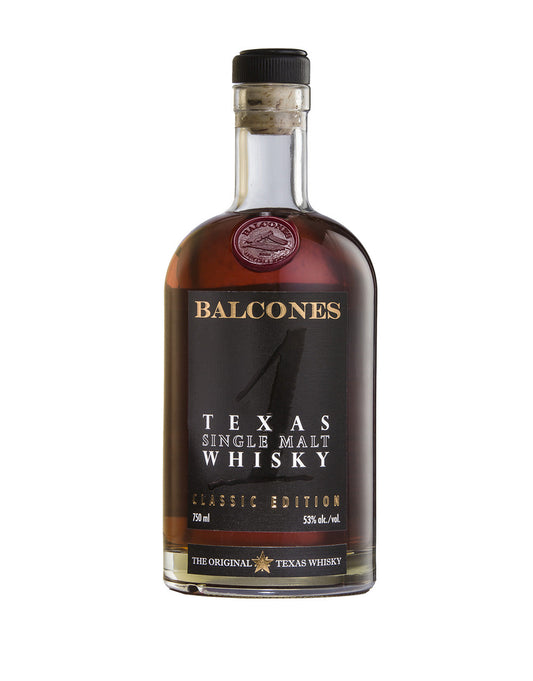 BALCONES TEXAS "1" SINGLE MALT 750 ML