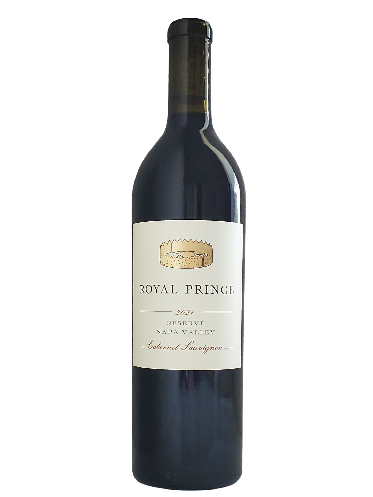 Royal Prince Reserve Cabernet Sauvignon 2021  Front Bottle Shot