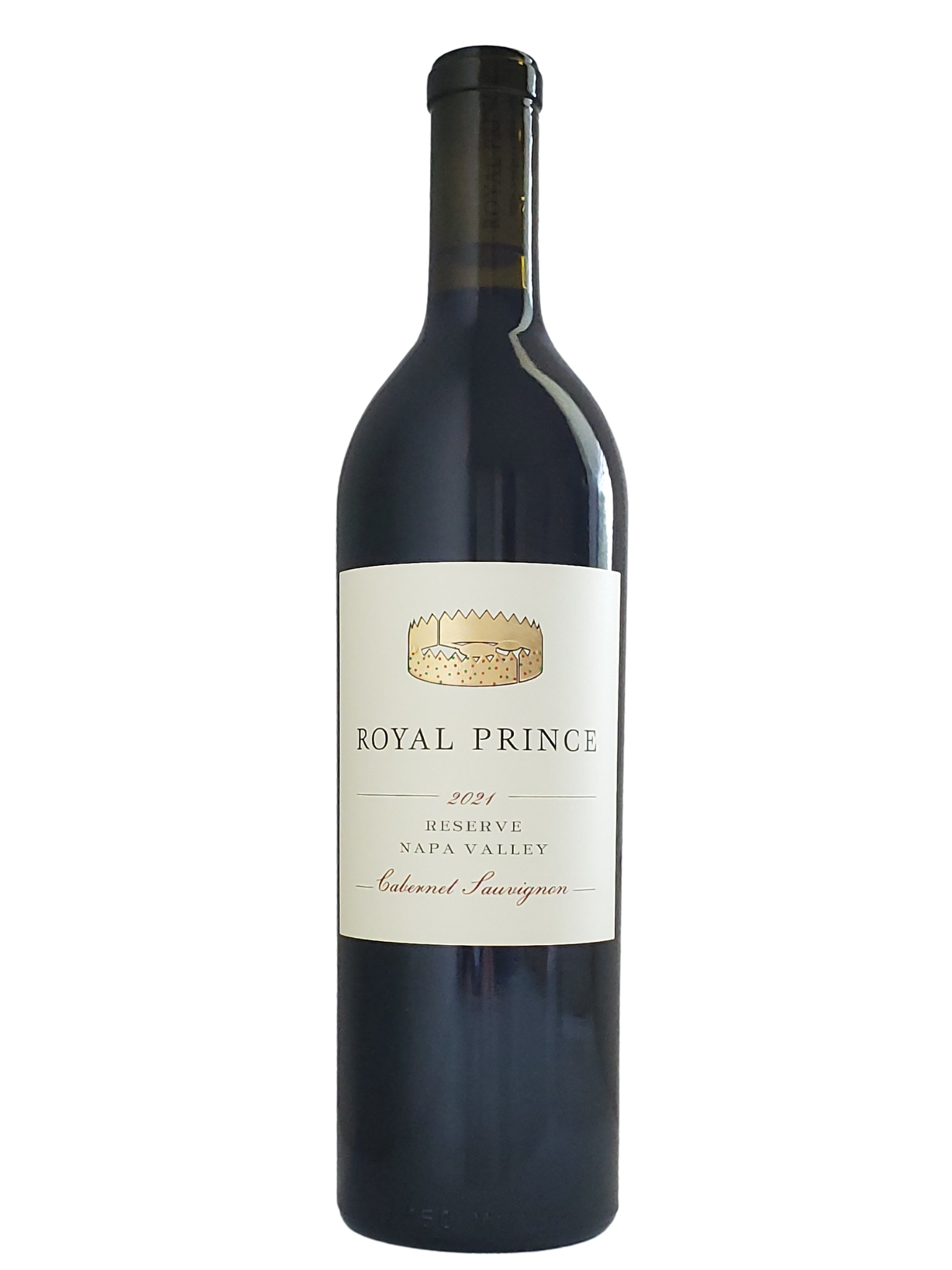 Royal Prince Reserve Cabernet Sauvignon 2021  Front Bottle Shot