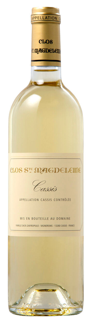 Clos Sainte Magdeleine Cassis Blanc 2023  Front Bottle Shot