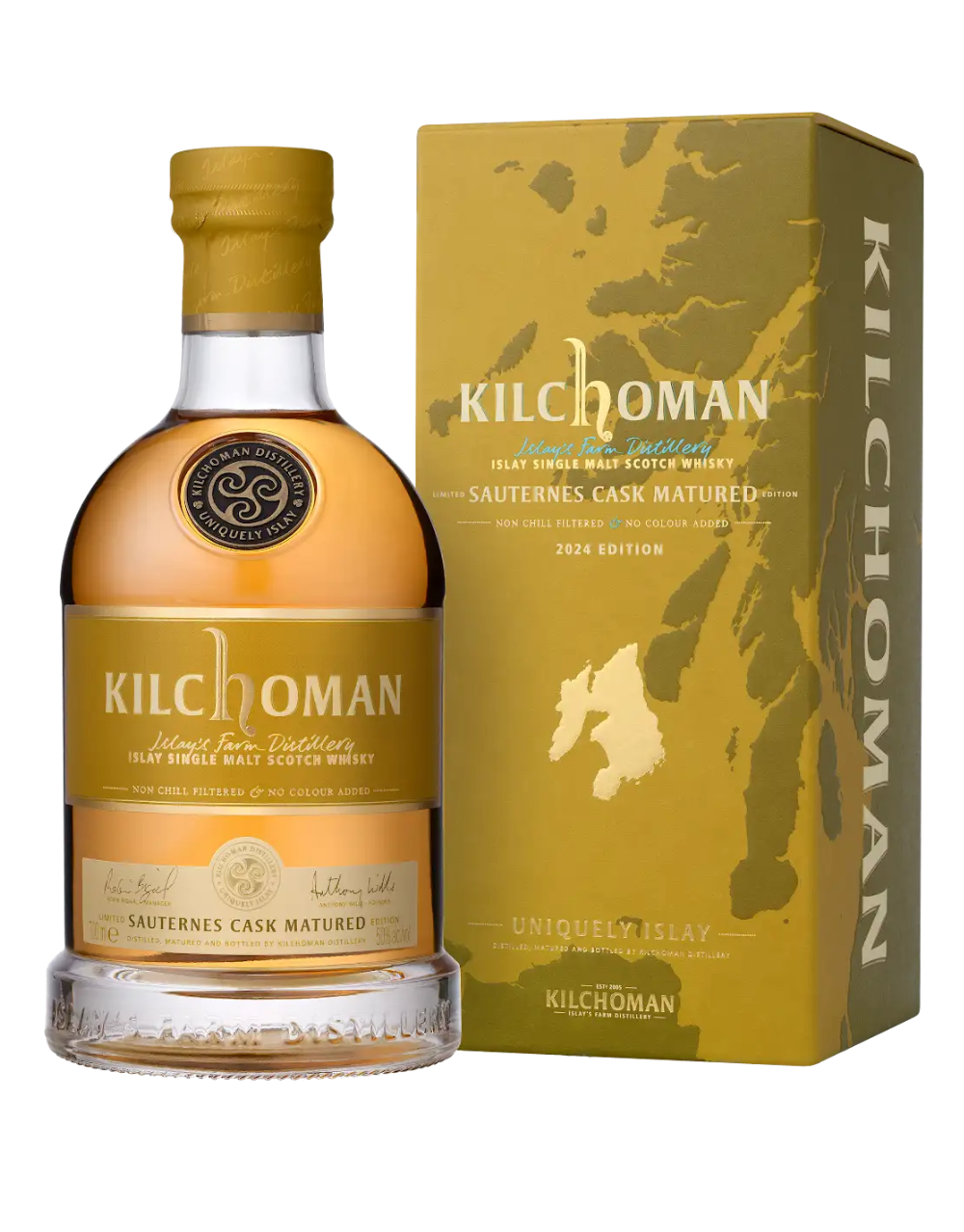 KILCHOMAN SAUTERNES CASK MATURED SCOTCH WHISKY 700 ML