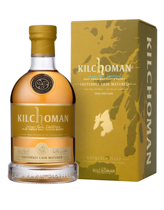 KILCHOMAN SAUTERNES CASK MATURED SCOTCH WHISKY 700 ML
