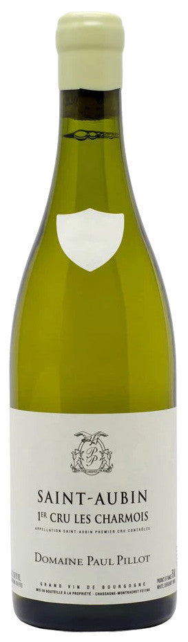 Domaine Paul Pillot Saint-Aubin Les Charmois Premier Cru 2022  Front Bottle Shot