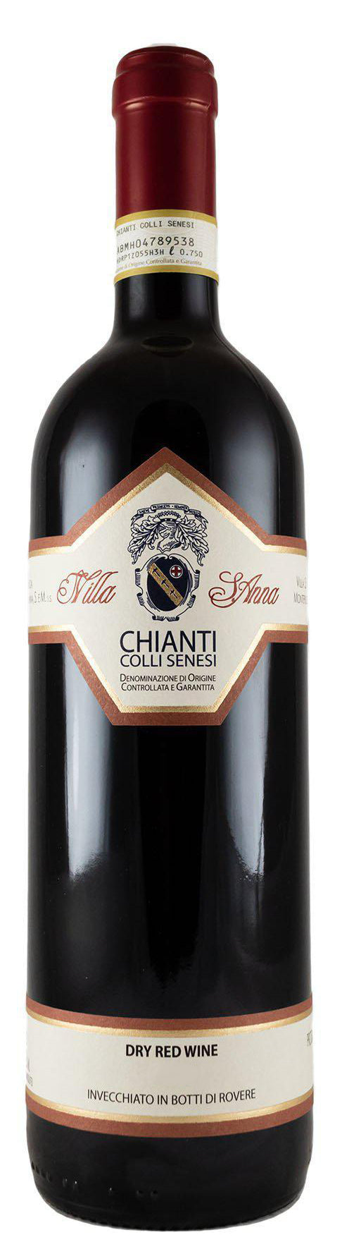 Villa Sant'Anna Chianti Colli Senesi 2021  Front Bottle Shot