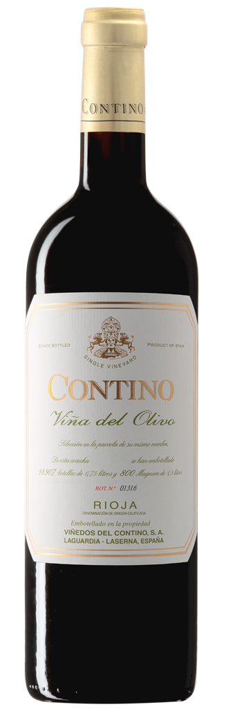 Contino Vina del Olivo 2020  Front Bottle Shot