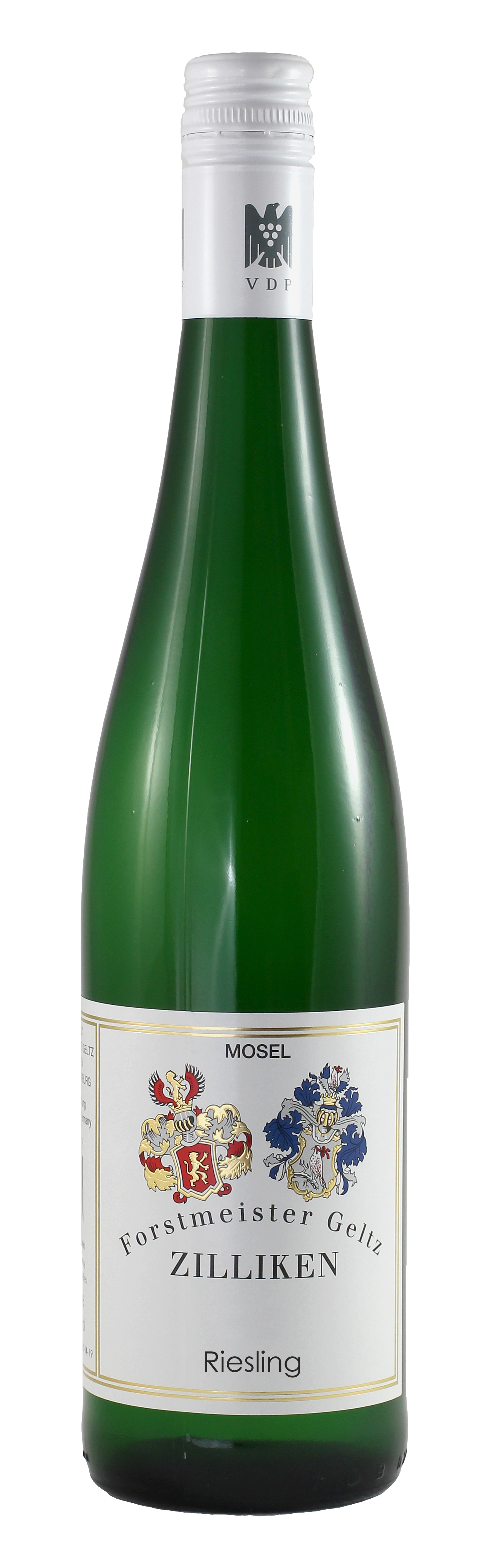 Zilliken Forstmeister Geltz Mosel Riesling 2020  Front Bottle Shot