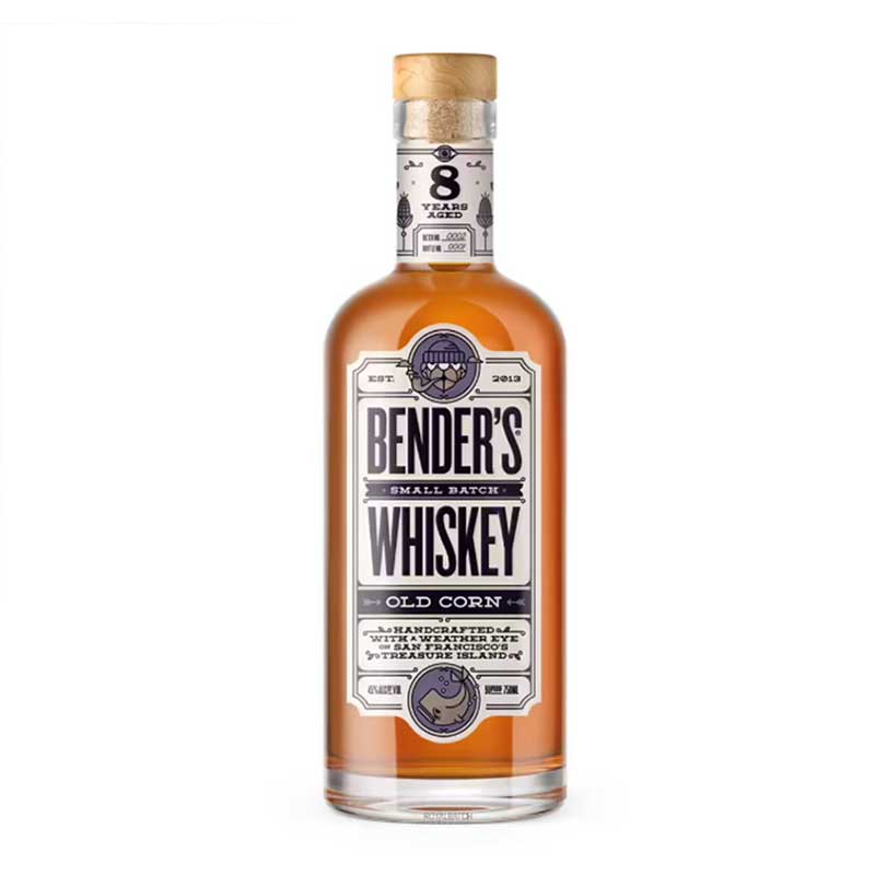 Bender's Old Corn 8 Year Small Batch Whiskey 750ml