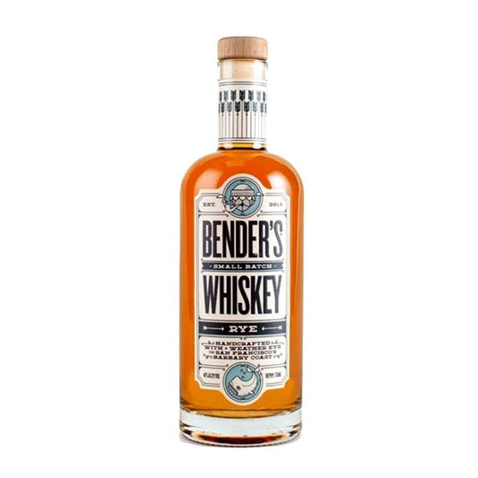 Bender's Rye Aged Whiskey Small Batch 750ml