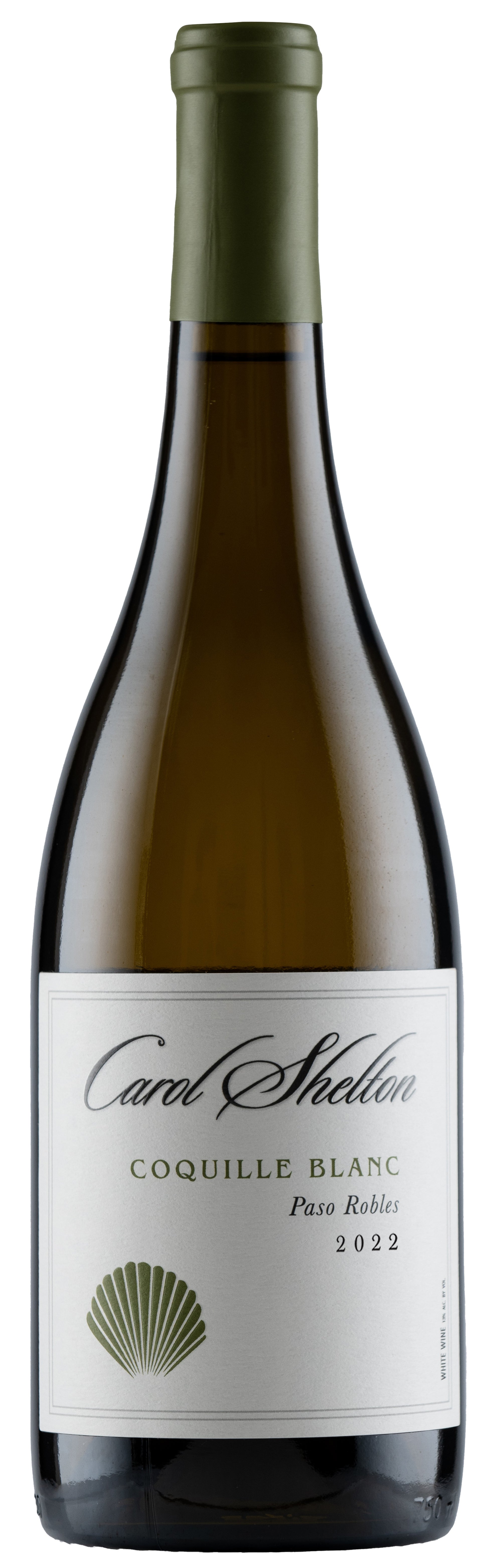Carol Shelton Coquille Blanc 2022  Front Bottle Shot