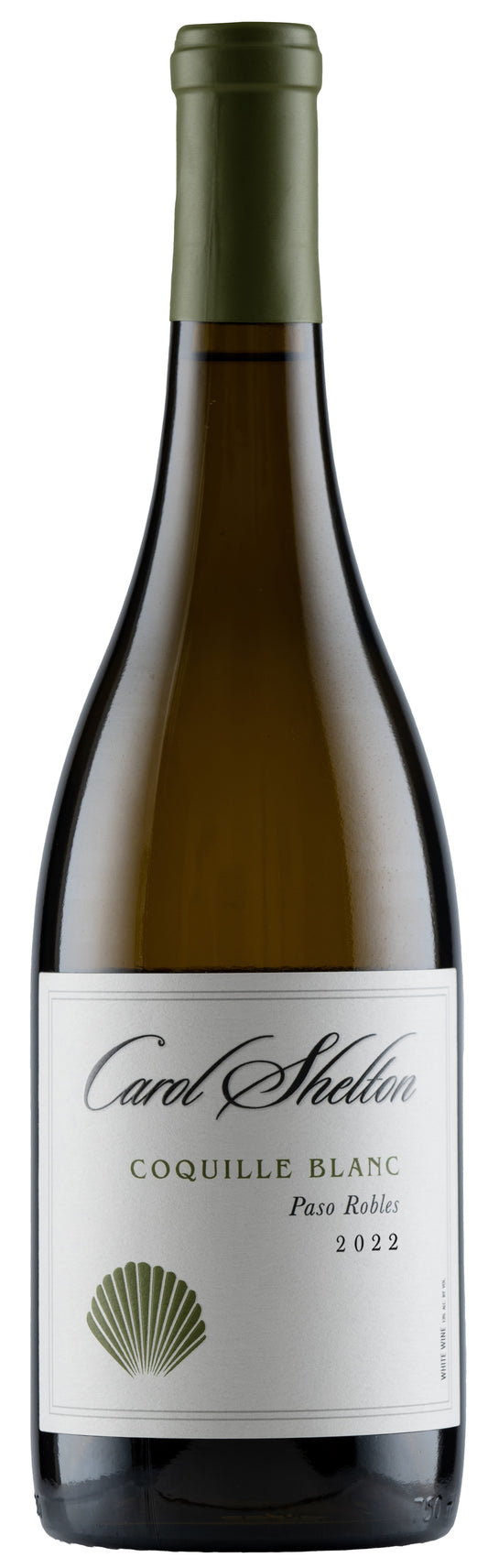 Carol Shelton Coquille Blanc 2022  Front Bottle Shot