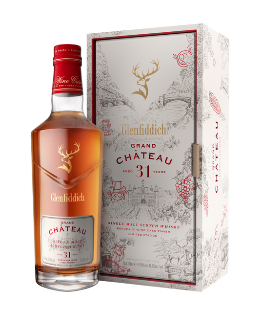 GLENFIDDICH GRAND CHATEAU AGED 31 YEARS SINGLE MALT SCOTCH WHISKY 750 ML
