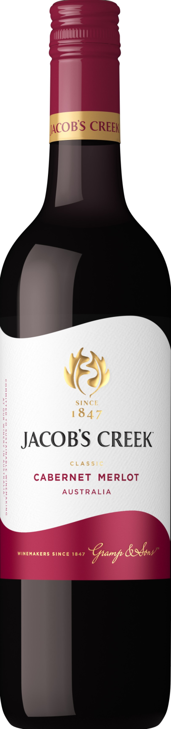 JACOB'S CREEK CLASSIC CABERNET MERLOT 750 ML