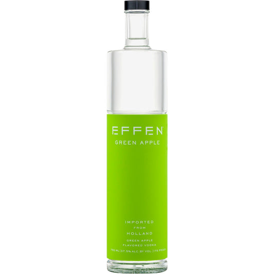 EFFEN GREEN APPLE VODKA 750 ML
