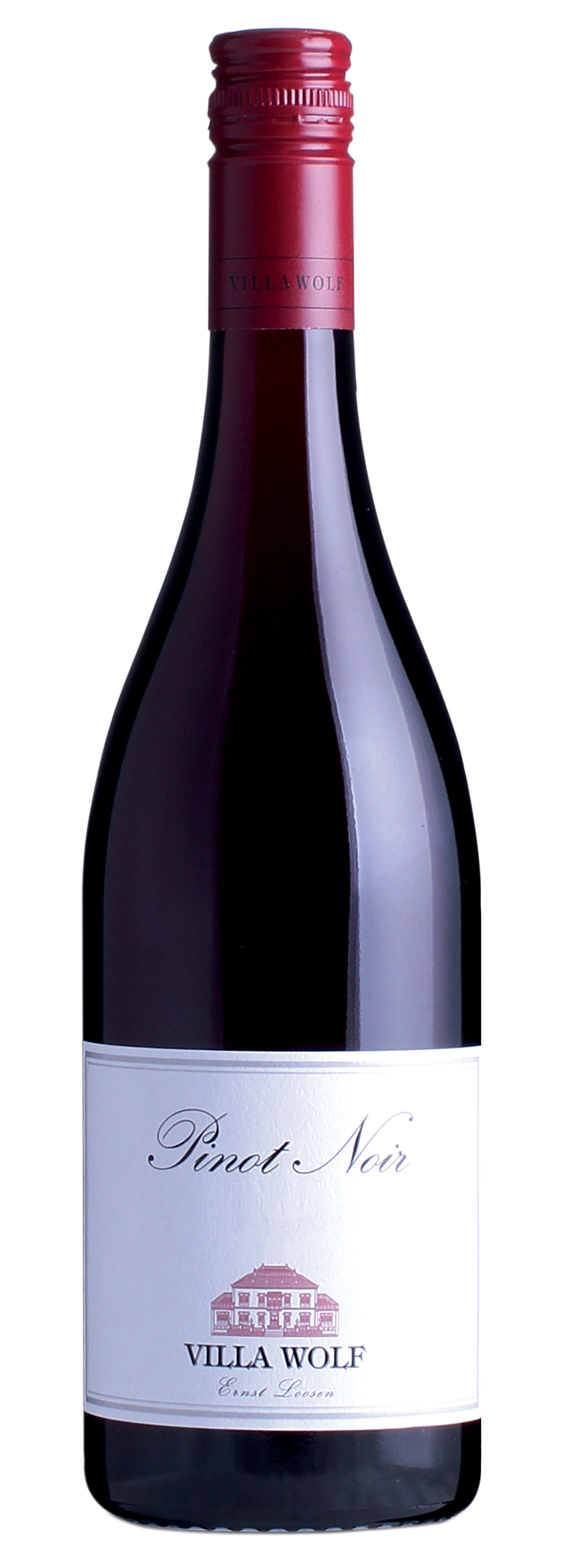 Villa Wolf Pfalz Pinot Noir 2022  Front Bottle Shot
