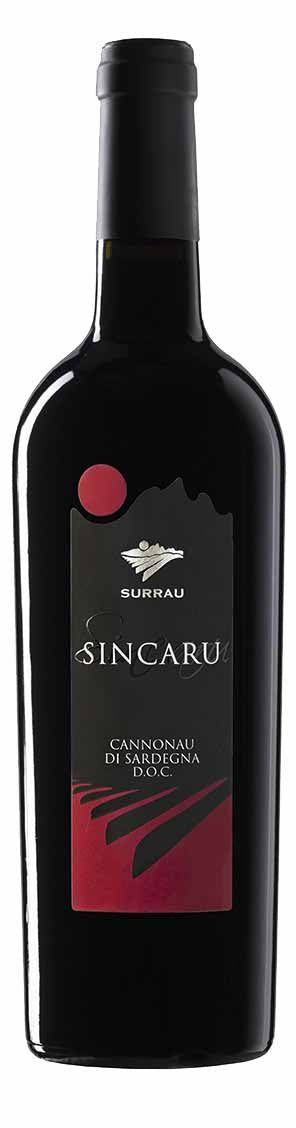 Vigne Surrau Sincaru Cannonau di Sardegna 2018  Front Bottle Shot