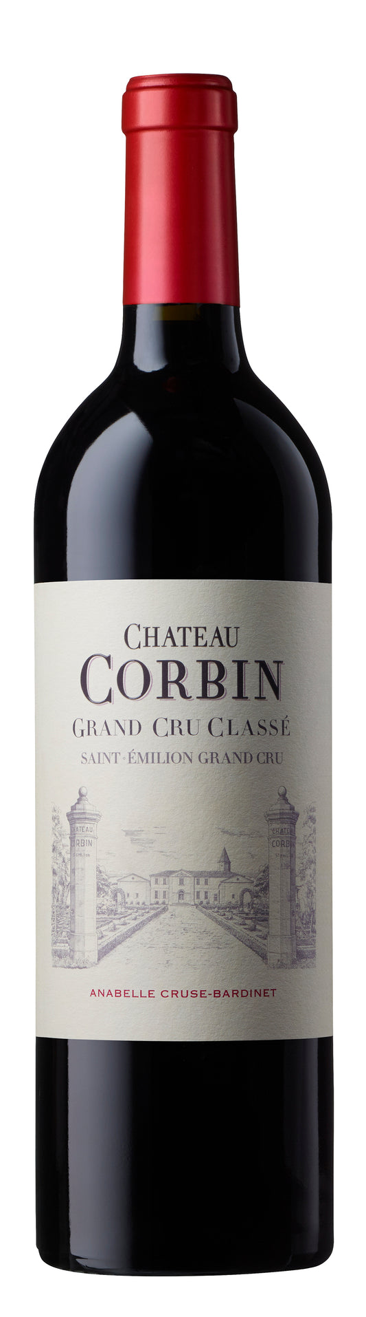 Chateau Corbin  2021  Front Bottle Shot