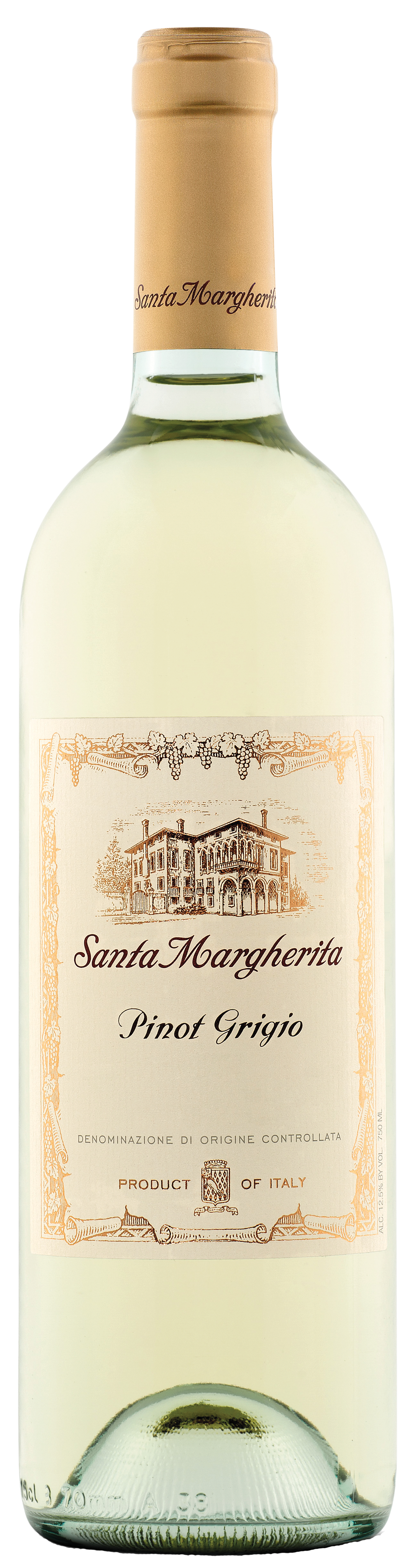 Santa Margherita Pinot Grigio 2023  Front Bottle Shot