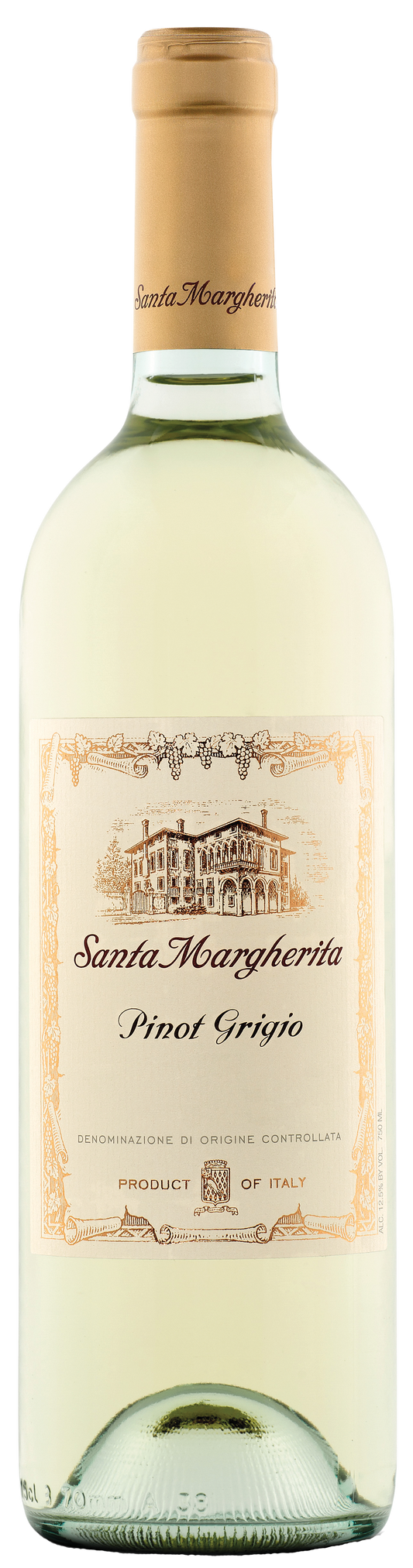 Santa Margherita Pinot Grigio 2023  Front Bottle Shot