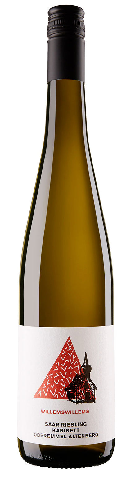 Willems-Willems Altenberg Riesling Kabinett 2022  Front Bottle Shot