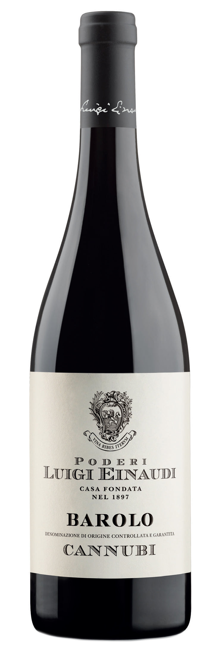 Luigi Einaudi Barolo Cannubi 2020  Front Bottle Shot