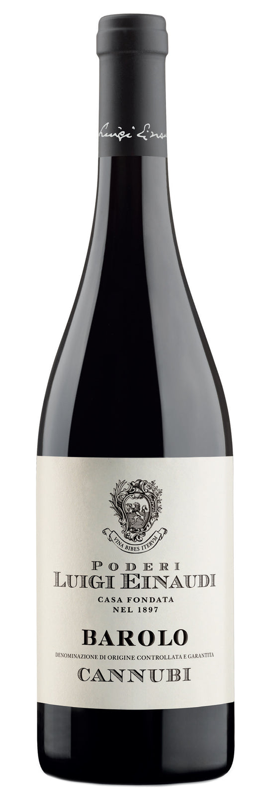 Luigi Einaudi Barolo Cannubi 2020  Front Bottle Shot