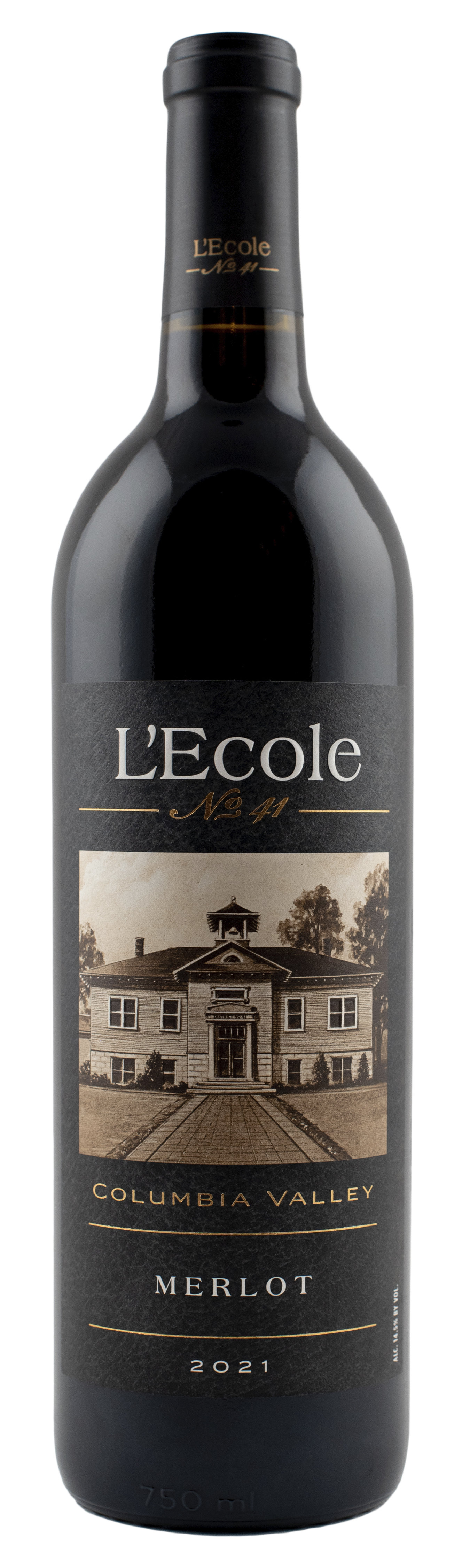 L'Ecole 41 Columbia Valley Merlot 2021  Front Bottle Shot
