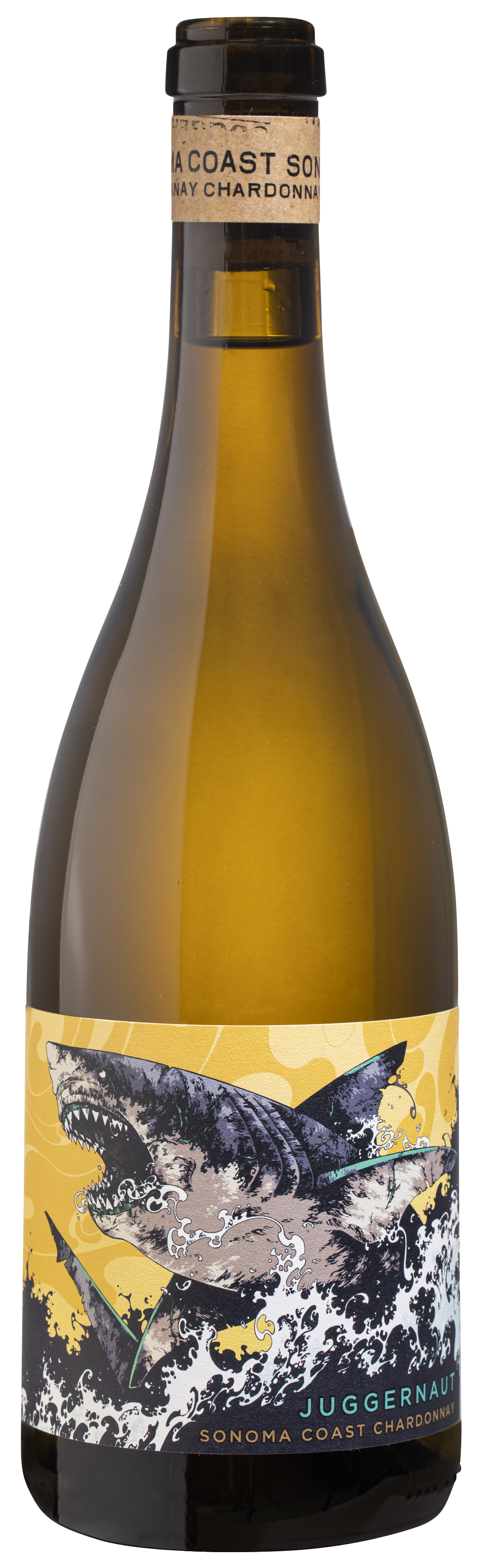 Juggernaut Sonoma Coast Chardonnay 2022  Front Bottle Shot
