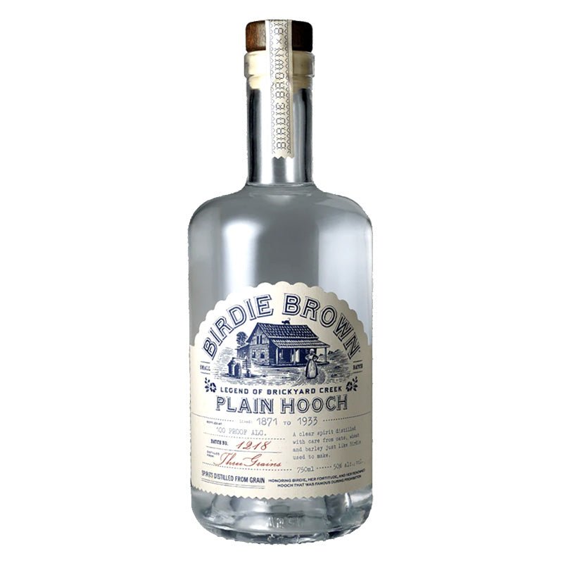 Birdie Brown Plain Hooch White Whiskey 750ml