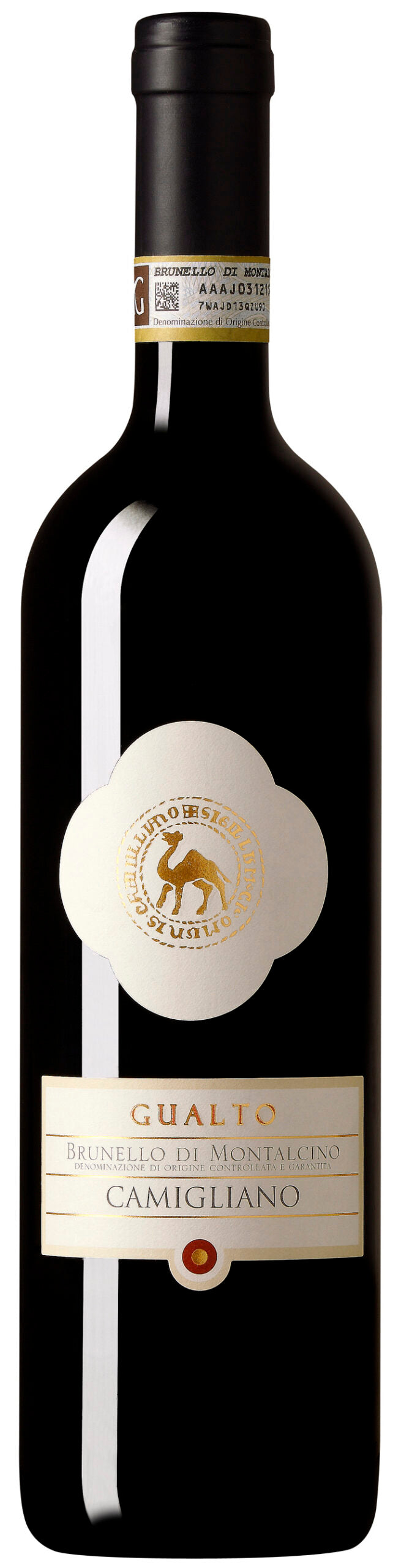 Camigliano Gualto Brunello di Montalcino Riserva 2018  Front Bottle Shot