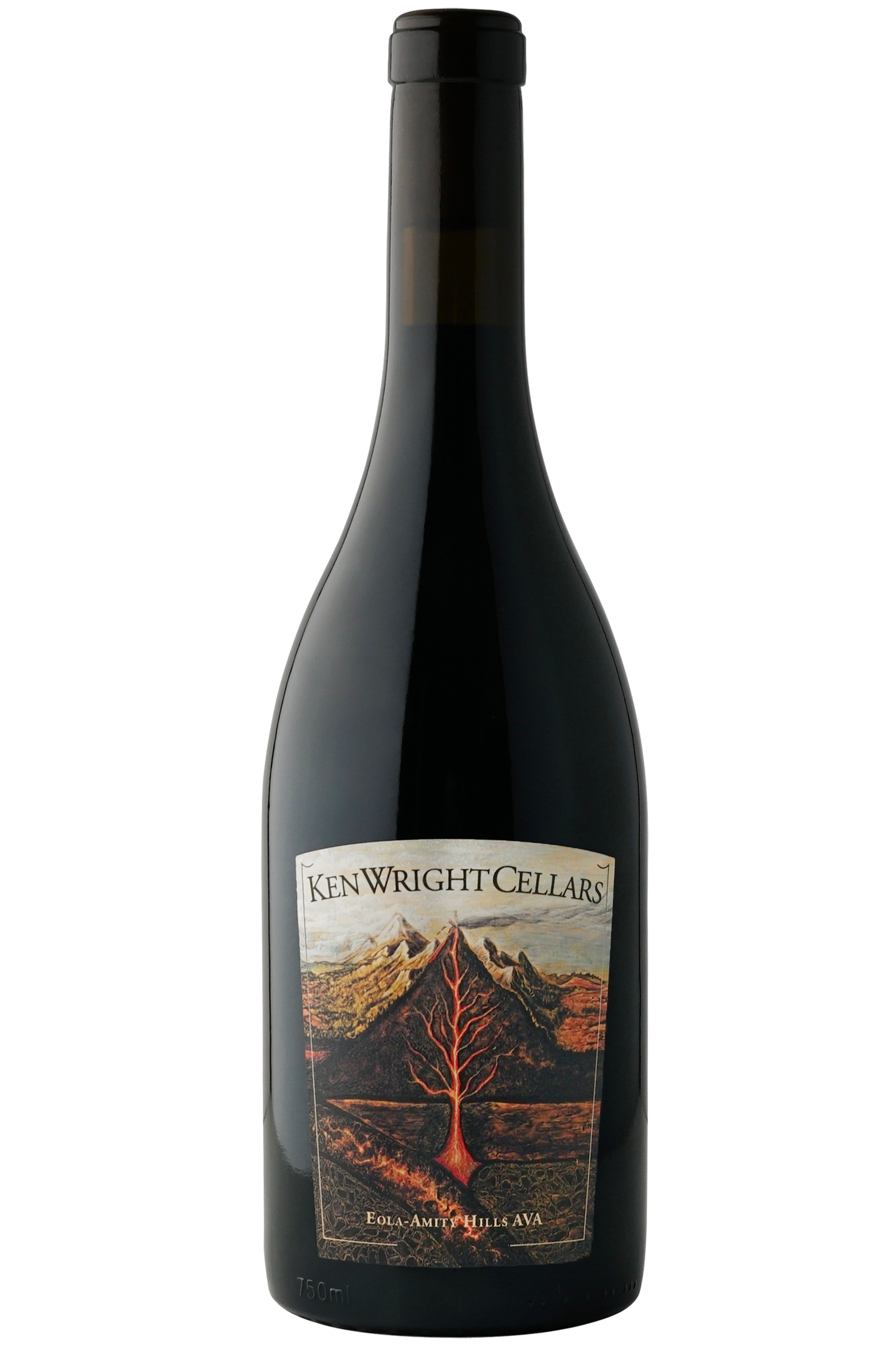 Ken Wright Cellars Eola-Amity Hills Pinot Noir 2022  Front Bottle Shot