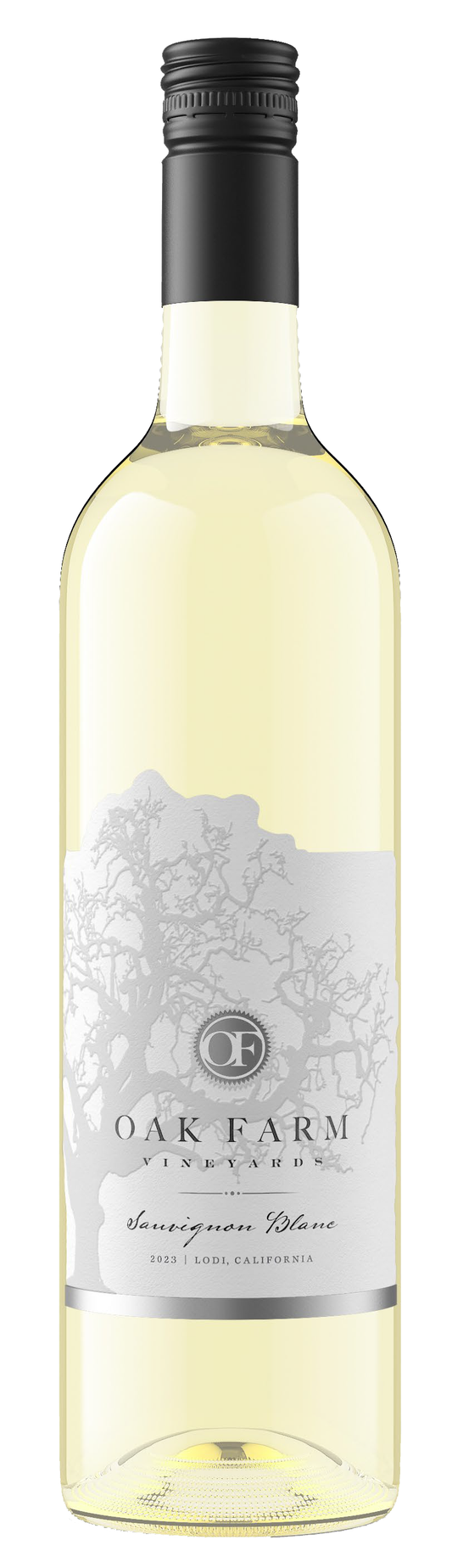 Oak Farm Sauvignon Blanc 2023  Front Bottle Shot