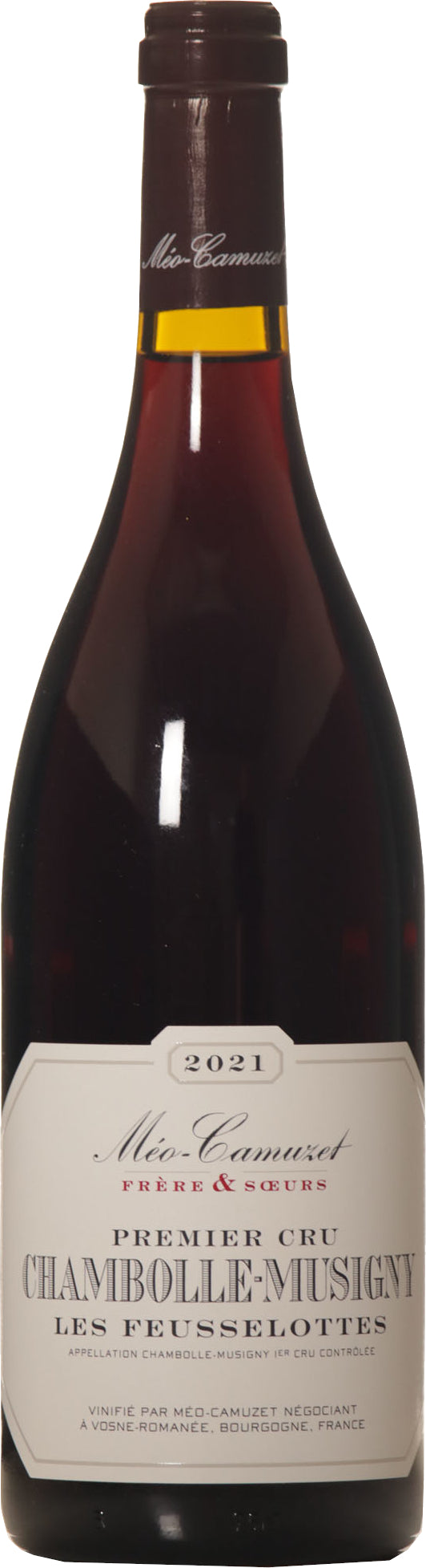 Meo-Camuzet Freres & Soeurs Chambolle-Musigny Les Feusselottes Premier Cru 2021  Front Bottle Shot