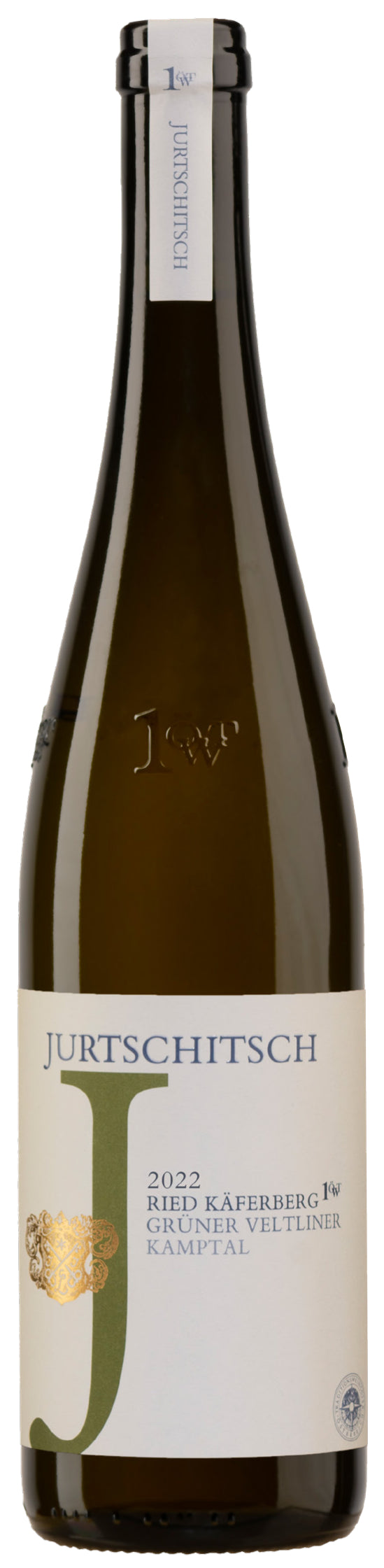 Jurtschitsch Kaferberg Erste Lage Gruner Veltliner 2022  Front Bottle Shot