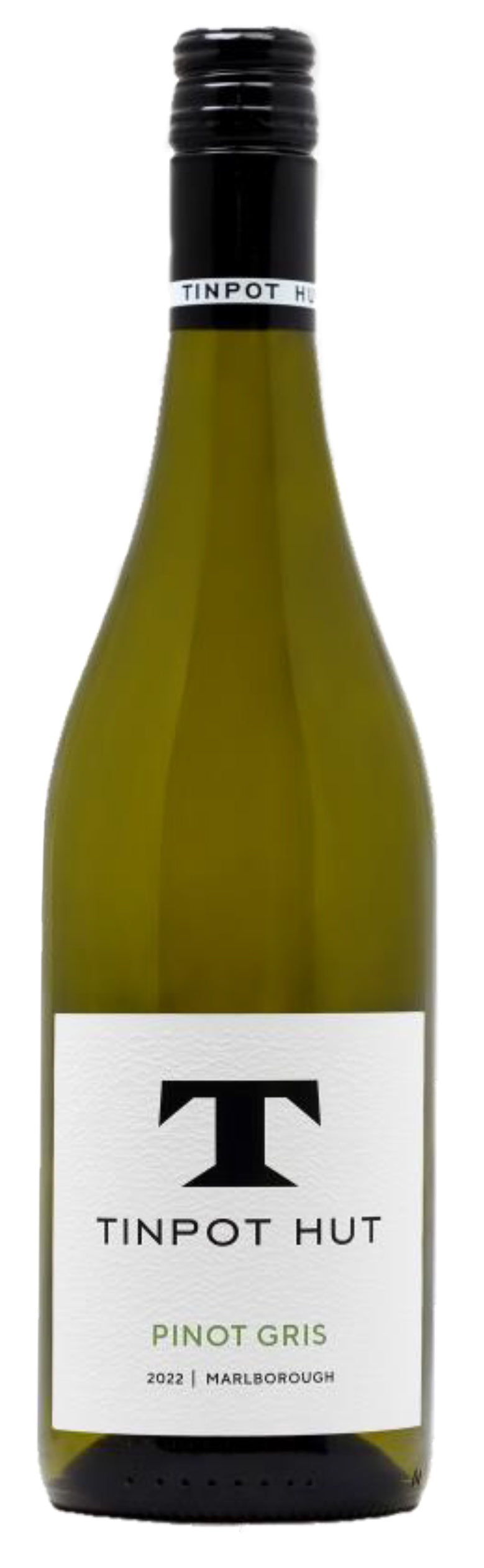 Tinpot Hut Pinot Gris 2022  Front Bottle Shot