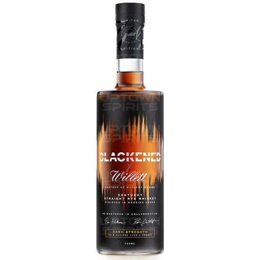 Blackened X Willet Straight Rye Whiskey Limited Edition 750ml