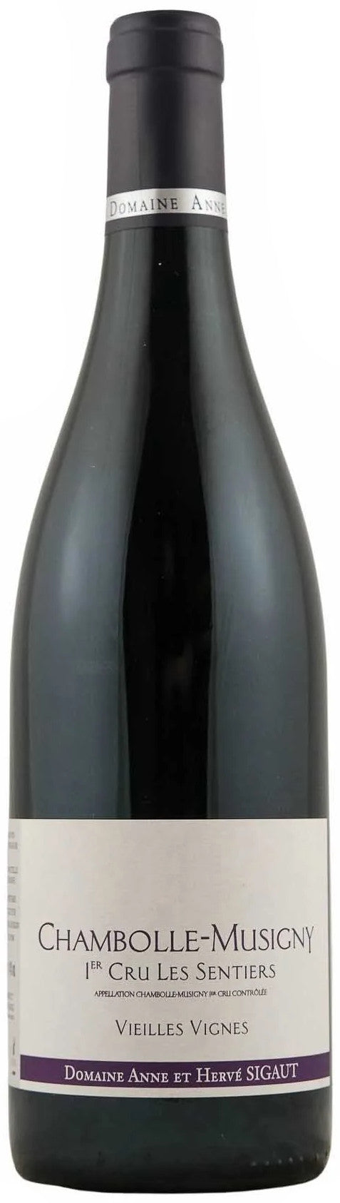 Domaine Sigaut Chambolle-Musigny Les Sentiers Vieilles Vignes Premier Cru 2018  Front Bottle Shot