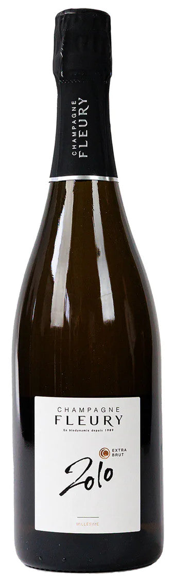 Champagne Fleury Millesime Extra Brut 2010  Front Bottle Shot