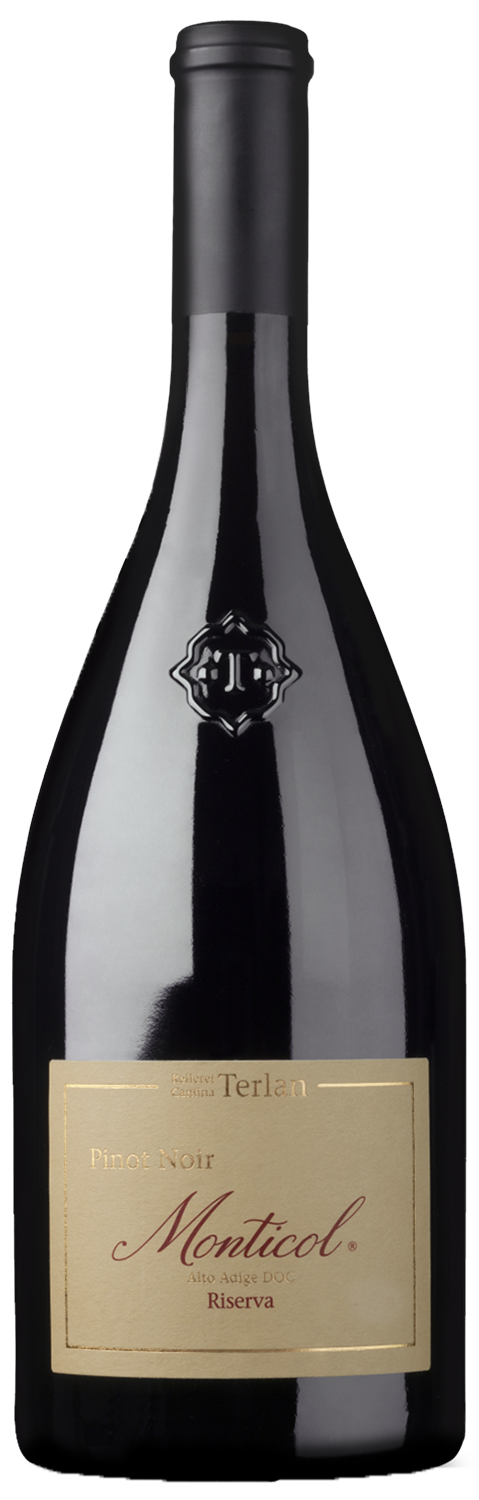 Terlan Monticol Riserva Pinot Noir 2021  Front Bottle Shot
