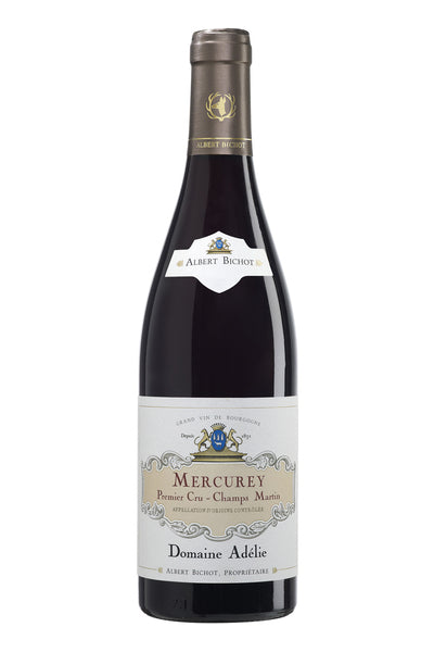 Albert Bichot Mercurey Champs Martin Premier Cru Domaine Adelie 2021  Front Bottle Shot