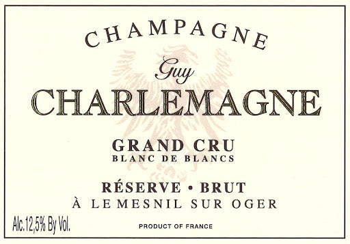Guy Charlemagne Grand Cru Blanc de Blancs Brut Reserve (375ML half-bottle)