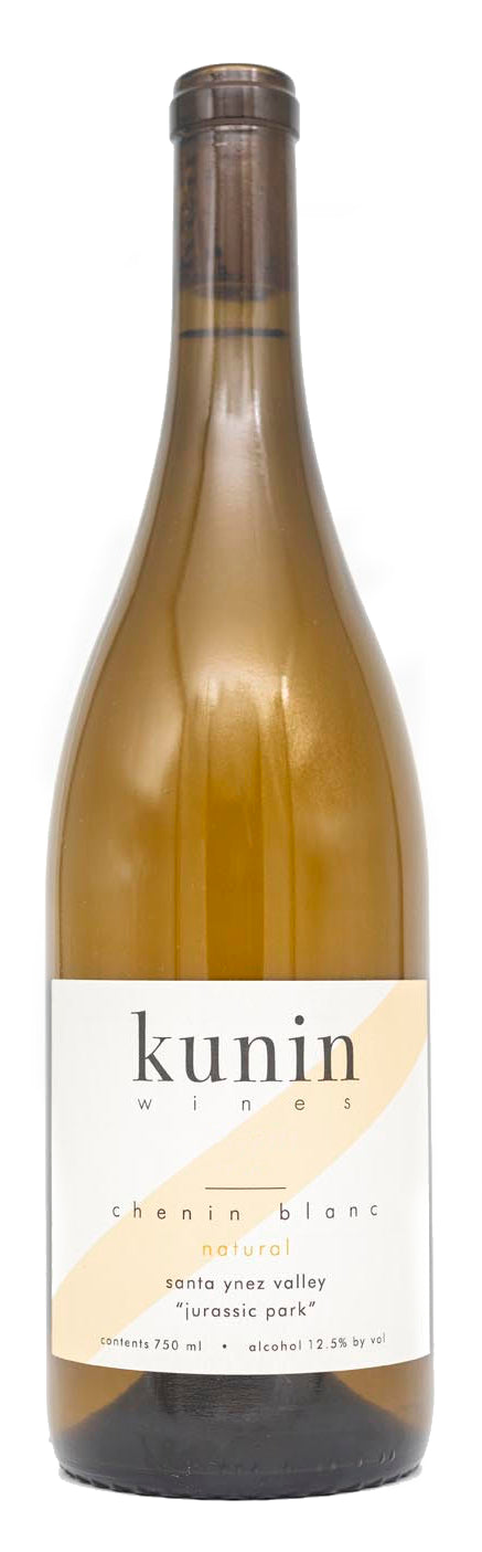 Kunin Jurassic Park Natural Chenin Blanc 2021  Front Bottle Shot