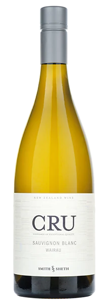 Smith and Sheth CRU Wairau Sauvignon Blanc 2022  Front Bottle Shot